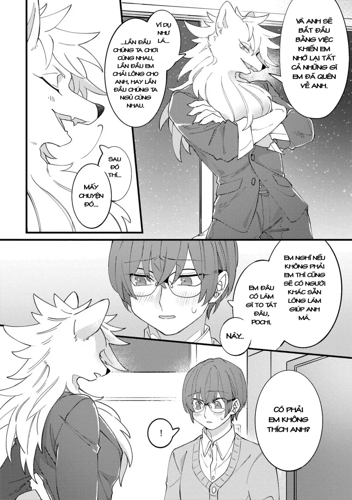HentaiVN.net - Ảnh 20 - Trở thành gia đình với nhân thú [High Spec na Juujin ni Otosaremashita] - Chap 1