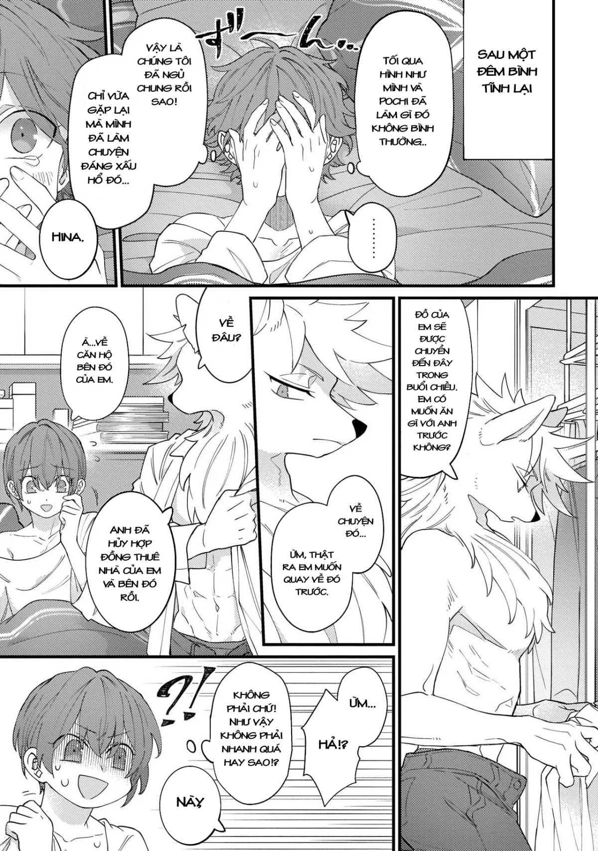 HentaiVN.net - Ảnh 31 - Trở thành gia đình với nhân thú [High Spec na Juujin ni Otosaremashita] - Chap 1