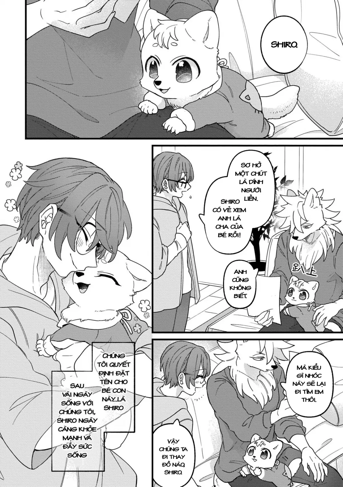 HentaiVN.net - Ảnh 17 - Trở thành gia đình với nhân thú [High Spec na Juujin ni Otosaremashita] - Chap 3