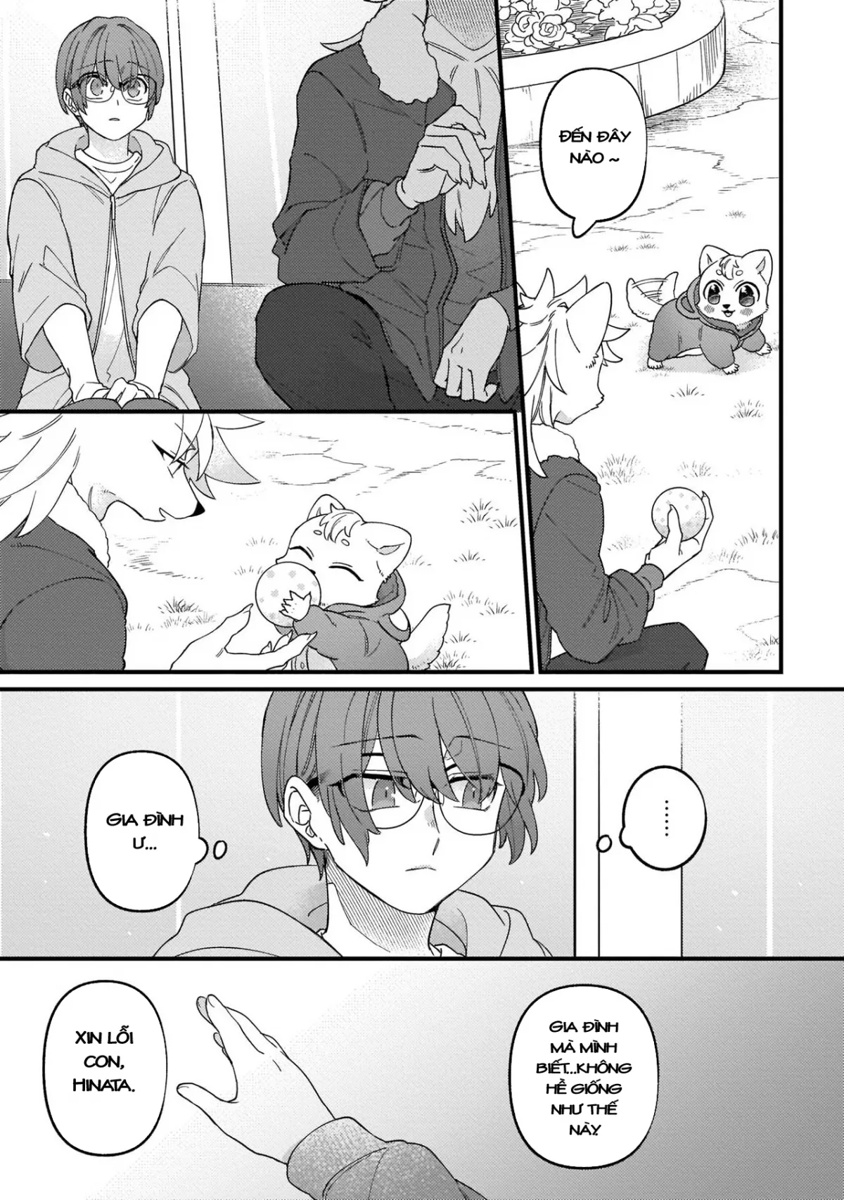 HentaiVN.net - Ảnh 22 - Trở thành gia đình với nhân thú [High Spec na Juujin ni Otosaremashita] - Chap 3