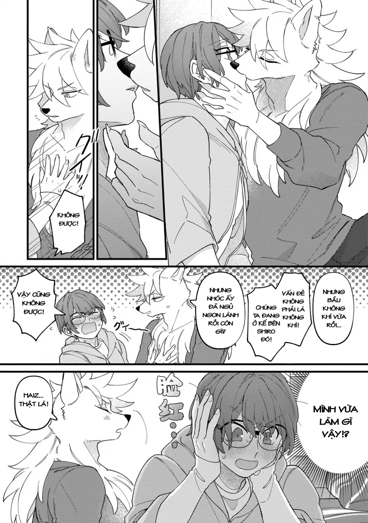 HentaiVN.net - Ảnh 27 - Trở thành gia đình với nhân thú [High Spec na Juujin ni Otosaremashita] - Chap 3