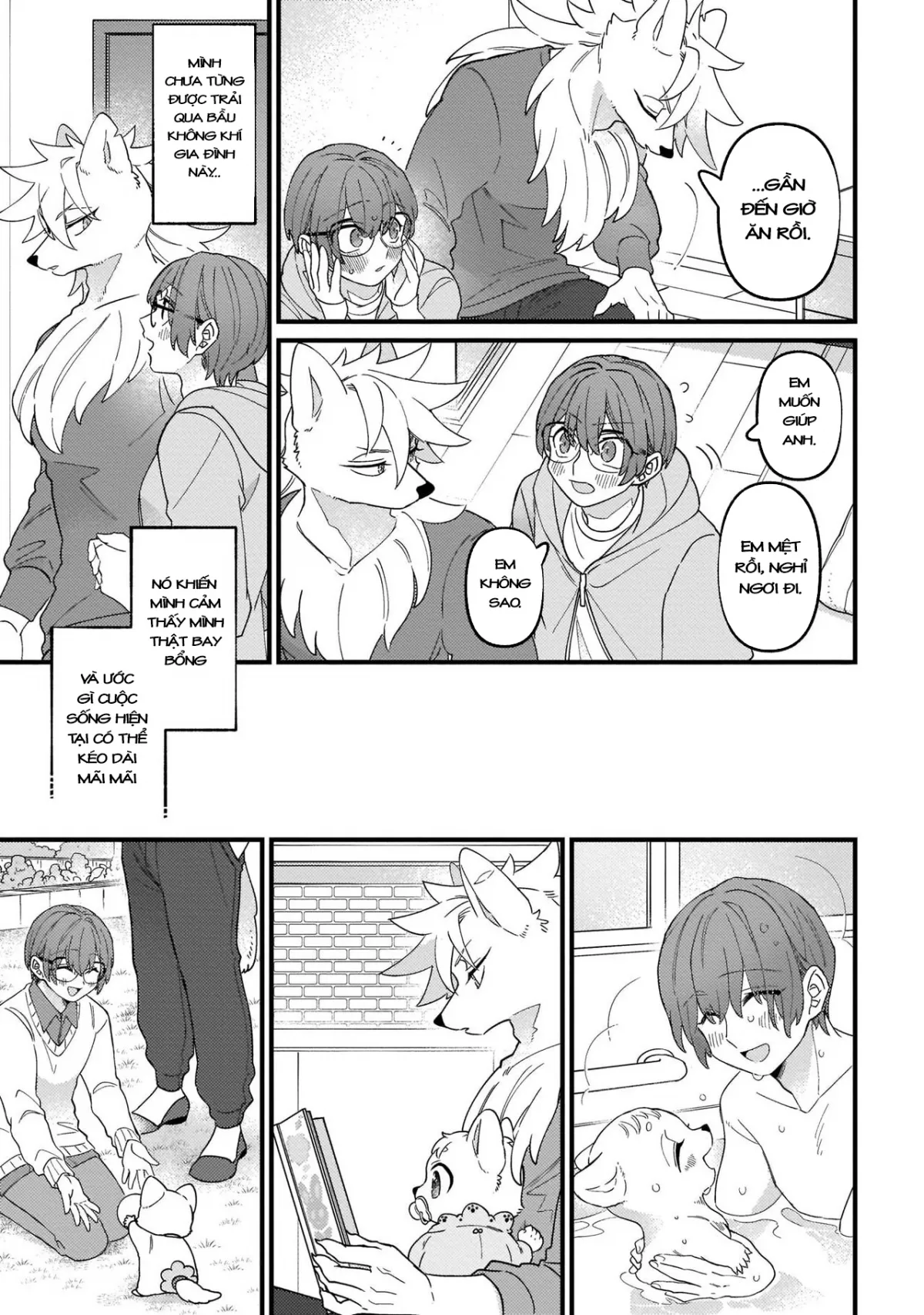 HentaiVN.net - Ảnh 28 - Trở thành gia đình với nhân thú [High Spec na Juujin ni Otosaremashita] - Chap 3