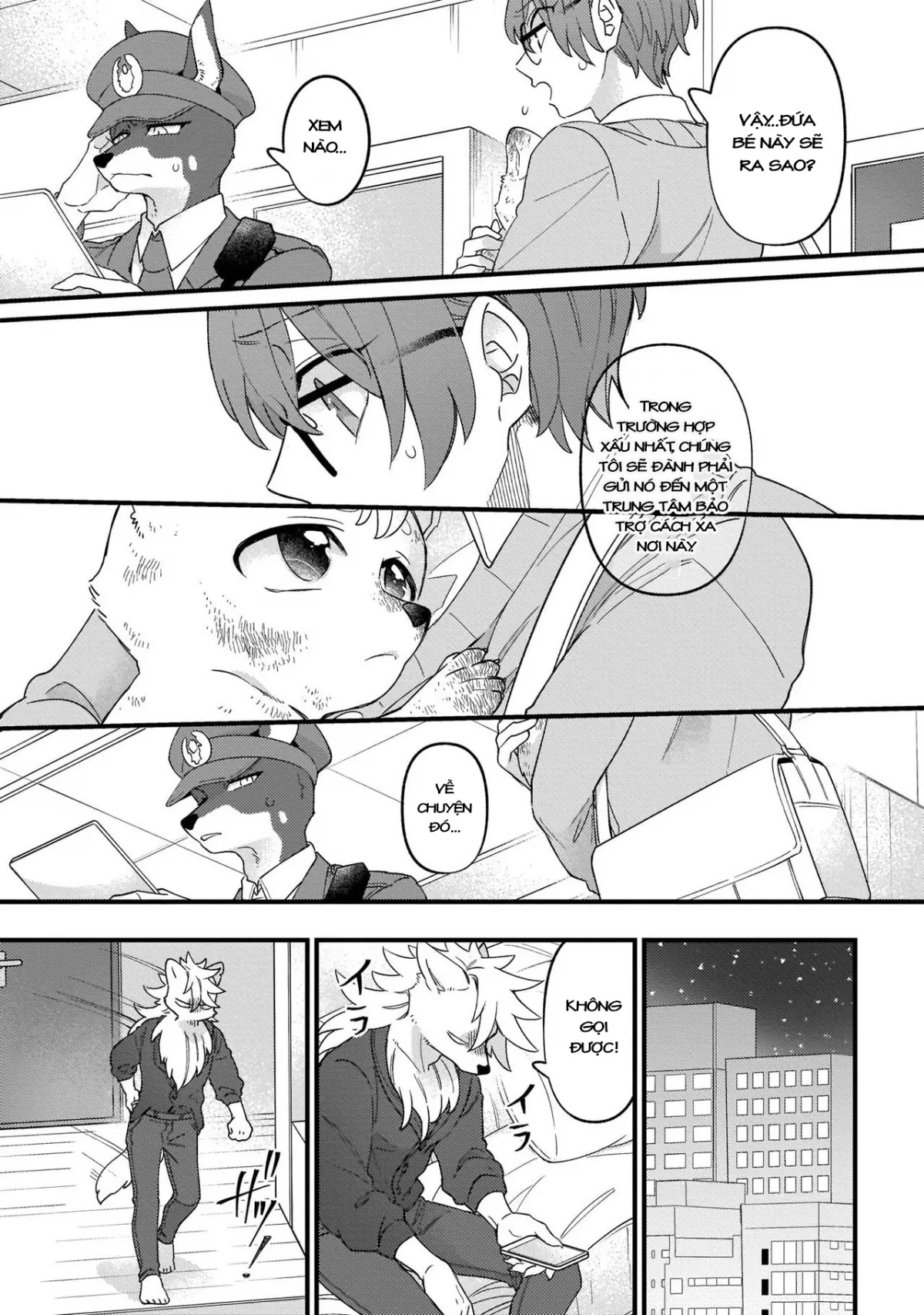 HentaiVN.net - Ảnh 6 - Trở thành gia đình với nhân thú [High Spec na Juujin ni Otosaremashita] - Chap 3