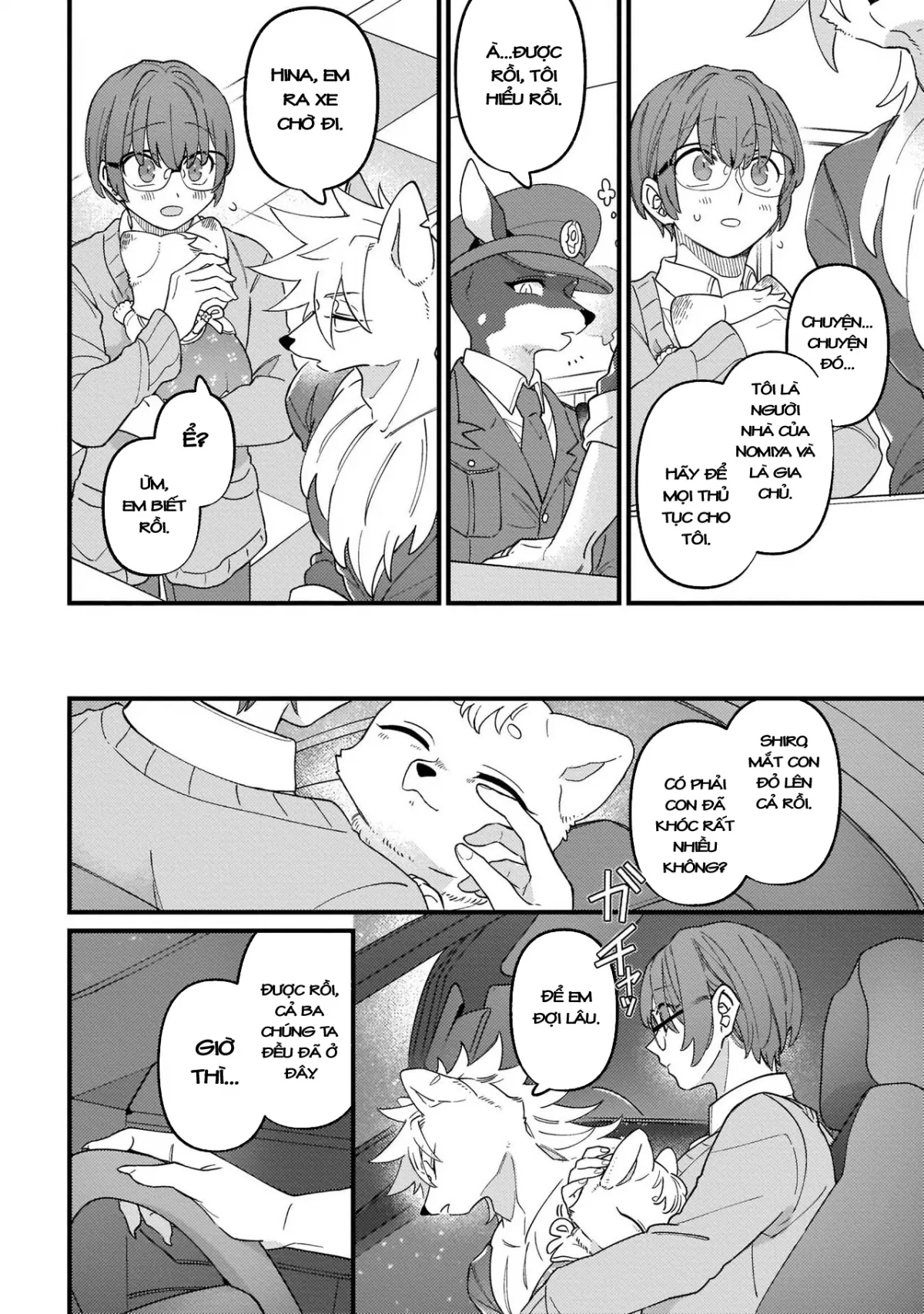 HentaiVN.net - Ảnh 27 - Trở thành gia đình với nhân thú [High Spec na Juujin ni Otosaremashita] - Chap 4