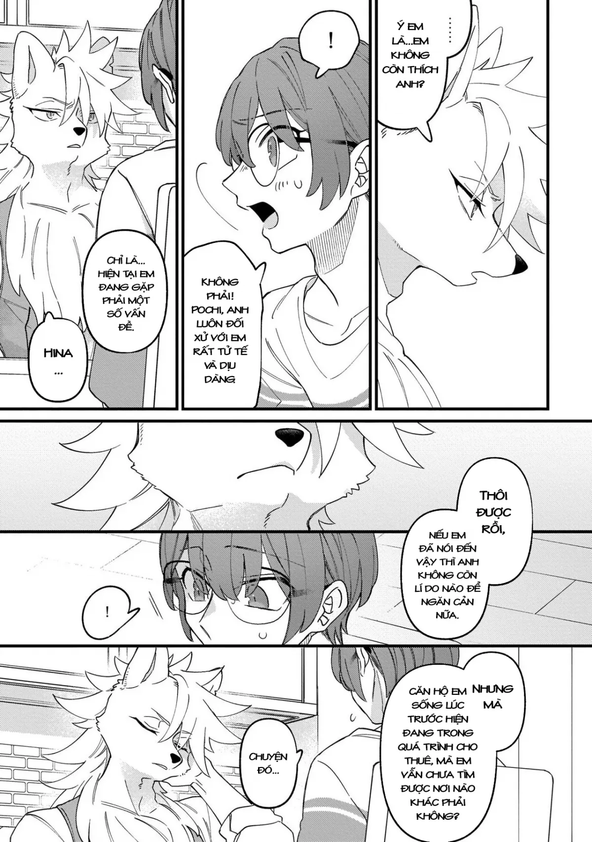 HentaiVN.net - Ảnh 8 - Trở thành gia đình với nhân thú [High Spec na Juujin ni Otosaremashita] - Chap 4