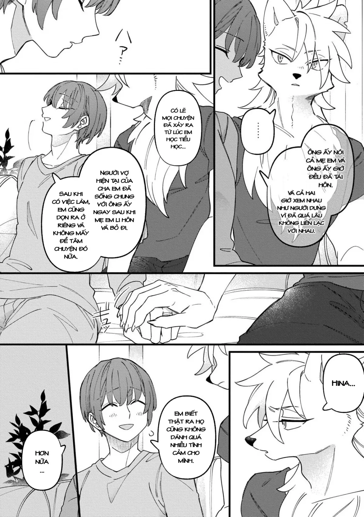 HentaiVN.net - Ảnh 17 - Trở thành gia đình với nhân thú [High Spec na Juujin ni Otosaremashita] - Chương 5