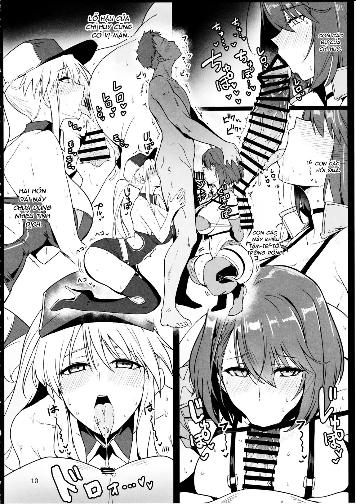 HentaiVN.net - Ảnh 10 - ace Queen na Enterprise to Baltimore to Sukebe suru Hon (Azur Lane) [レースクイーンなエンタープライズとボルチモアとすけべするほん (アズールレーン)] - Oneshot