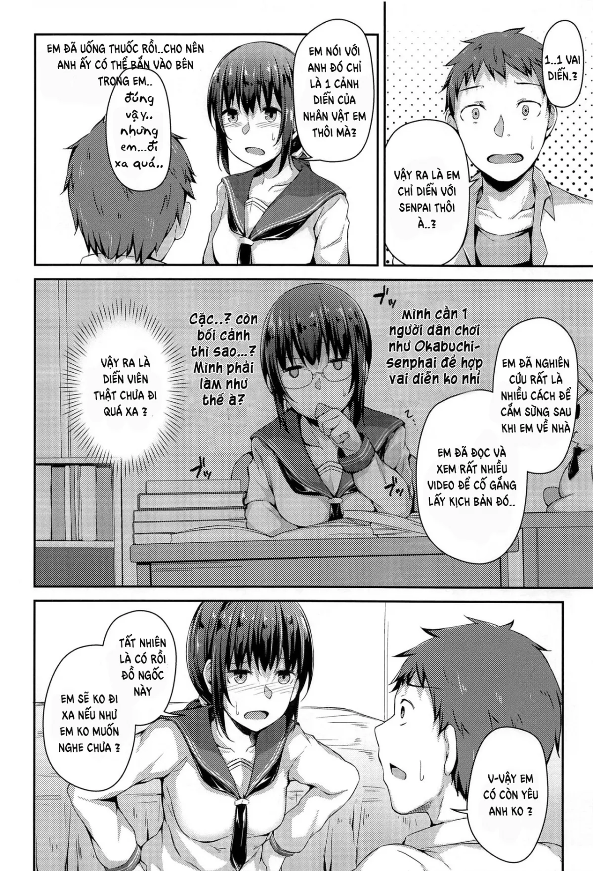 HentaiVN.net - Ảnh 28 - Vai Diễn NTR [NeuTRal Actor] - Chap 1