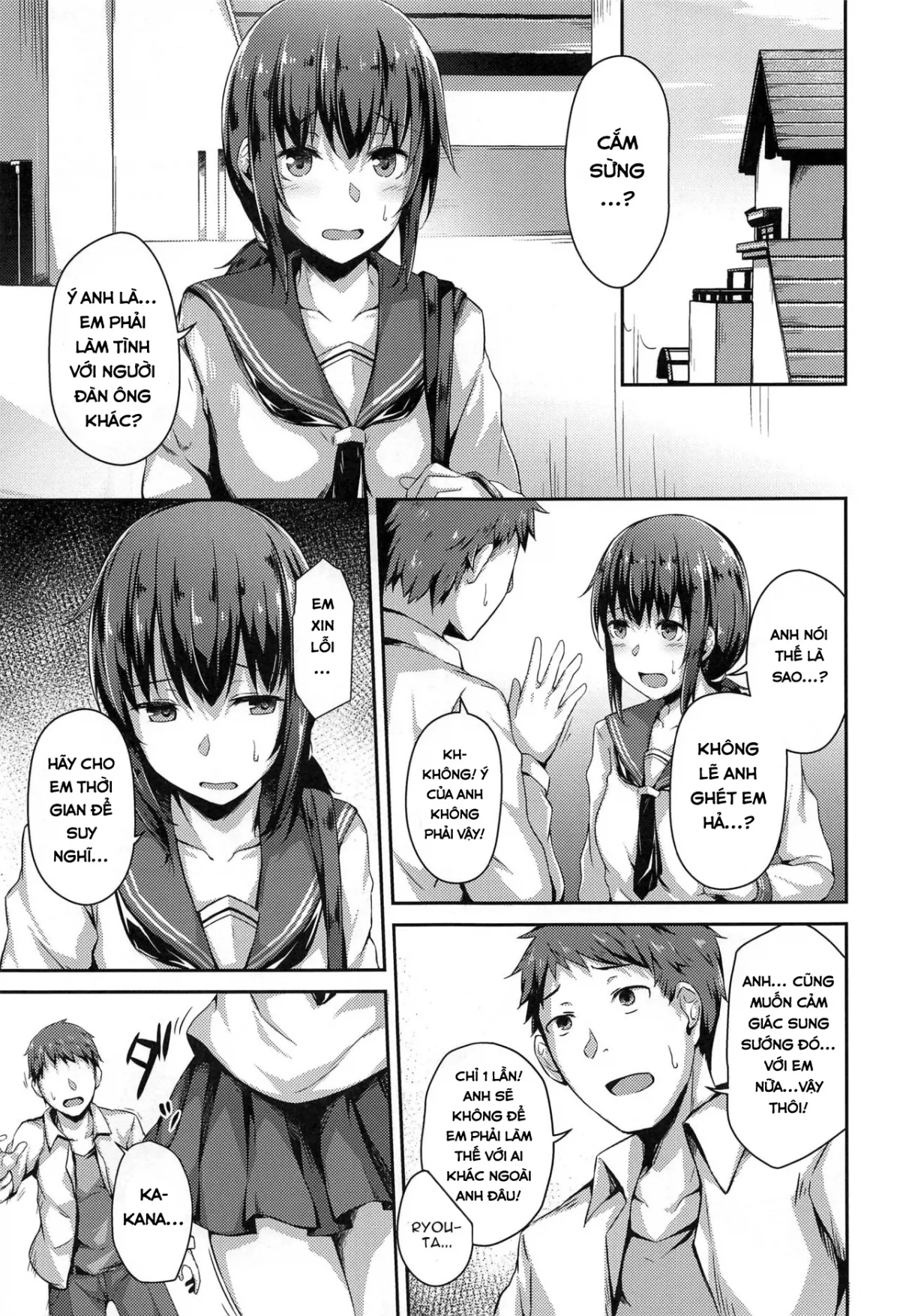 HentaiVN.net - Ảnh 5 - Vai Diễn NTR [NeuTRal Actor] - Chap 1