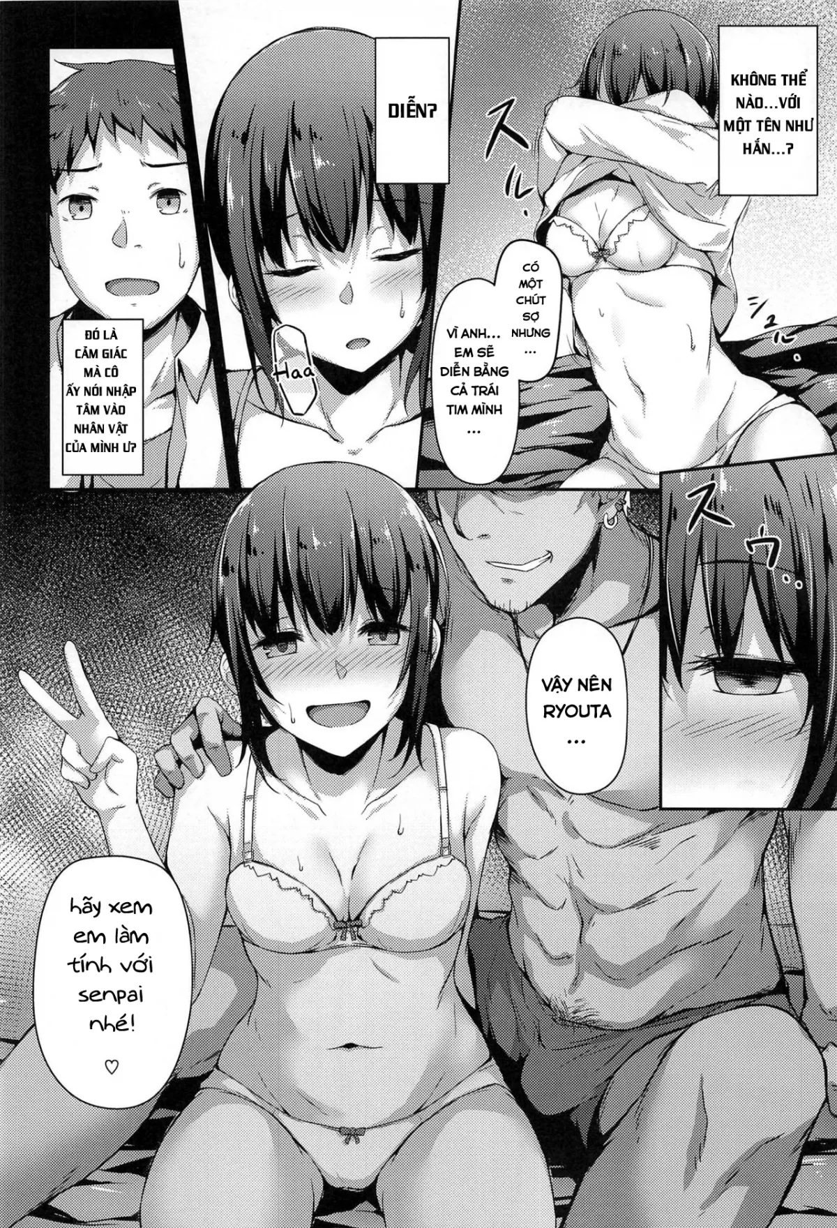 HentaiVN.net - Ảnh 8 - Vai Diễn NTR [NeuTRal Actor] - Chap 1