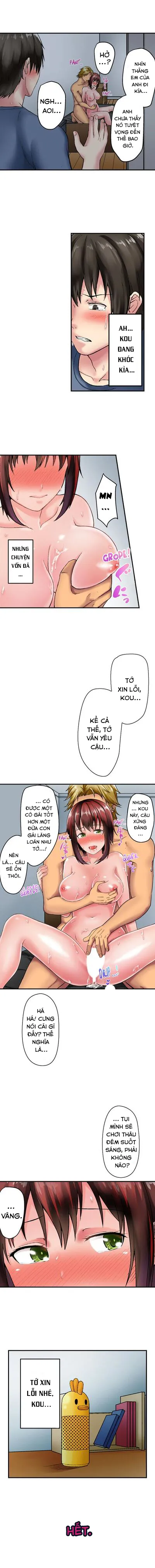 HentaiVN.net - Ảnh 11 - Bị NTR bởi anh trai ~Xin lỗi nhưng tôi không thể dừng lại đc~ - Chap 4 End