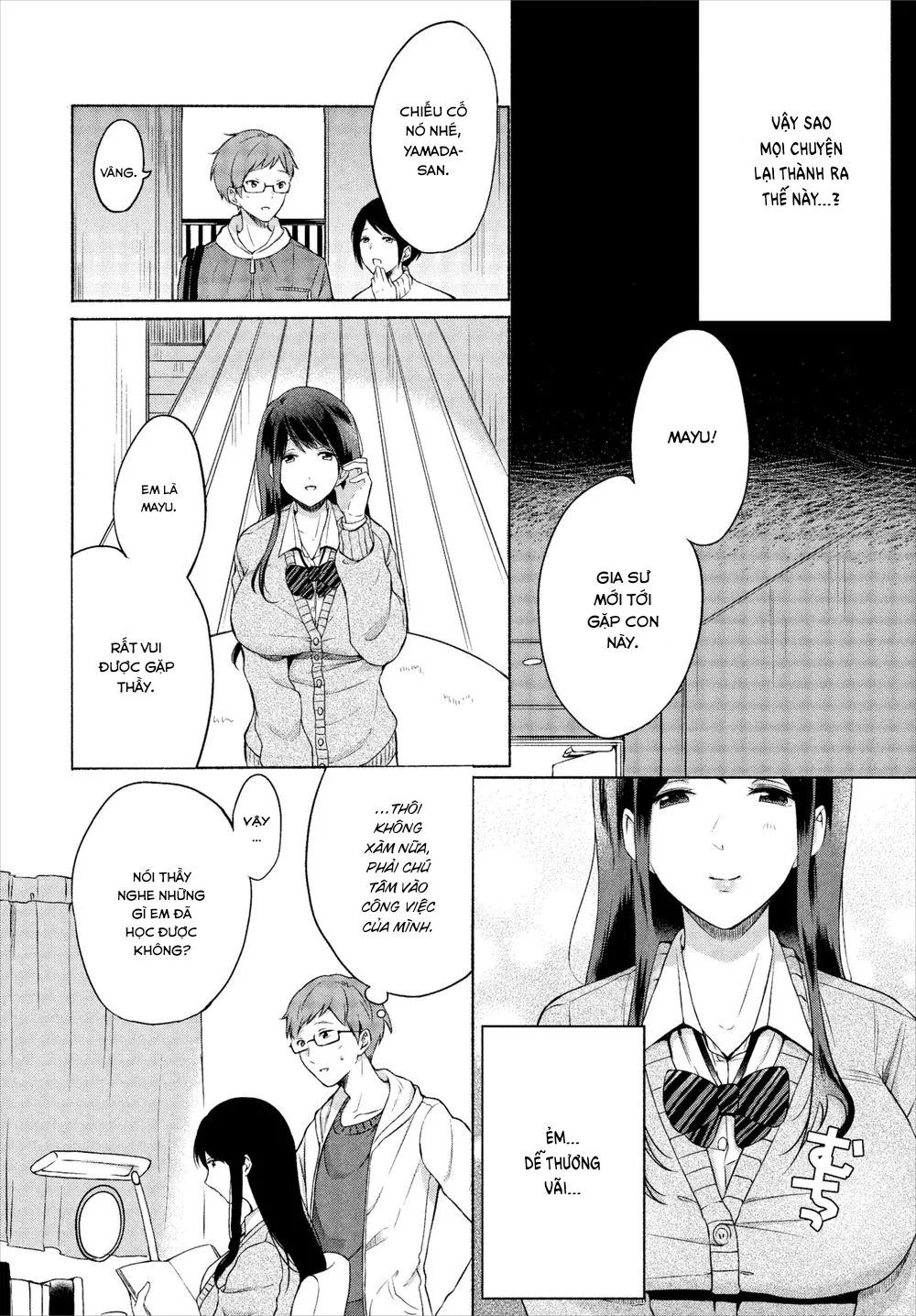 HentaiVN.net - Ảnh 3 - Trở Thành Pet Của Cô Học Sinh Damdang [That Time I Made My Hot Tutor My Pet] - Chap 1