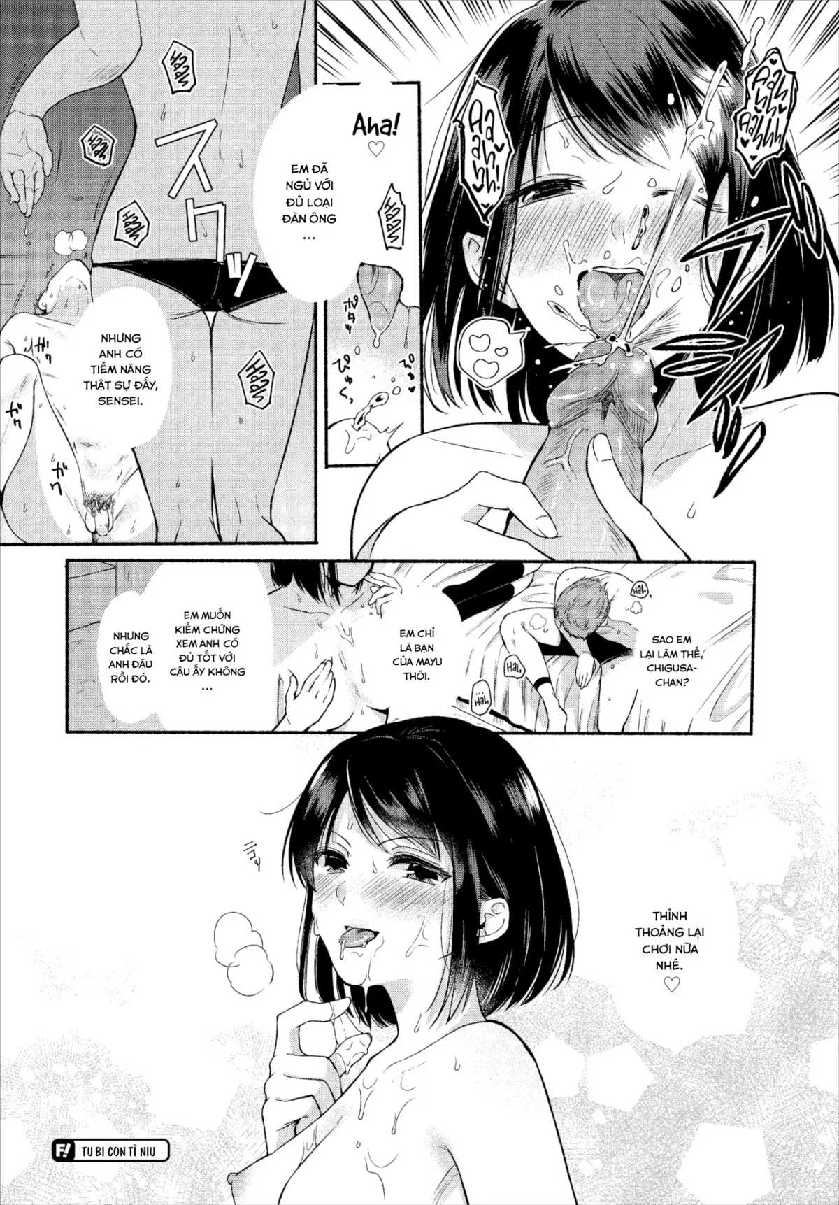 HentaiVN.net - Ảnh 18 - Trở Thành Pet Của Cô Học Sinh Damdang [That Time I Made My Hot Tutor My Pet] - Chap 4