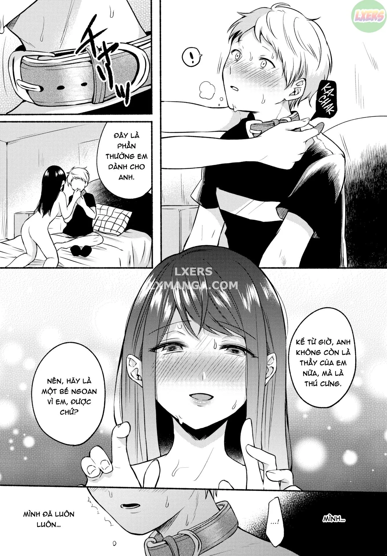 HentaiVN.net - Ảnh 16 - Trở Thành Pet Của Cô Học Sinh Damdang [That Time I Made My Hot Tutor My Pet] - Chap 5