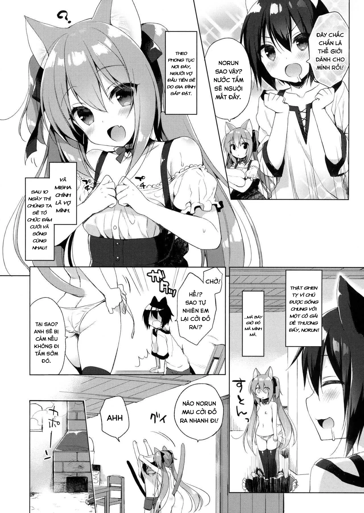 HentaiVN.net - Ảnh 8 - Chuyển Sinh Đến Thế Giới Lý Tưởng Của Tôi [Boku no Risou no Isekai Seikatsu, My Ideal Life In A Different World] - Ch. 1