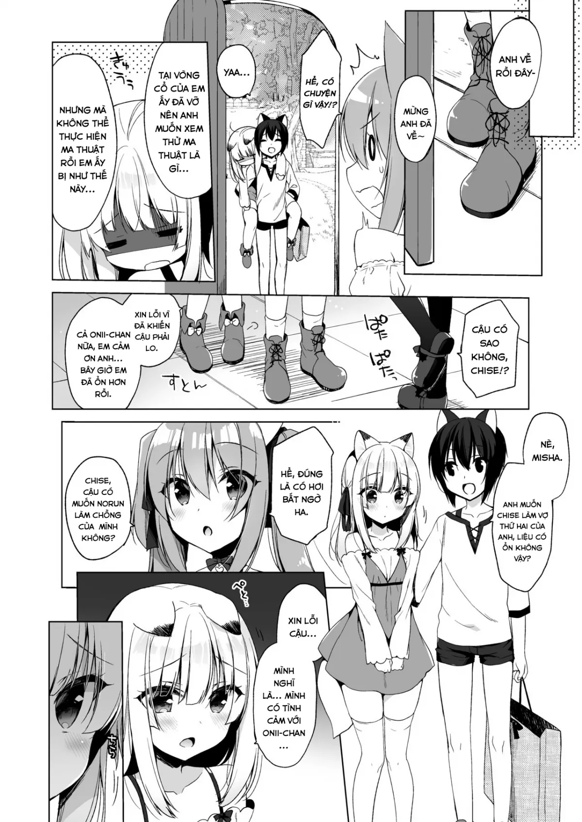 HentaiVN.net - Ảnh 14 - Chuyển Sinh Đến Thế Giới Lý Tưởng Của Tôi [Boku no Risou no Isekai Seikatsu, My Ideal Life In A Different World] - Ch. 4