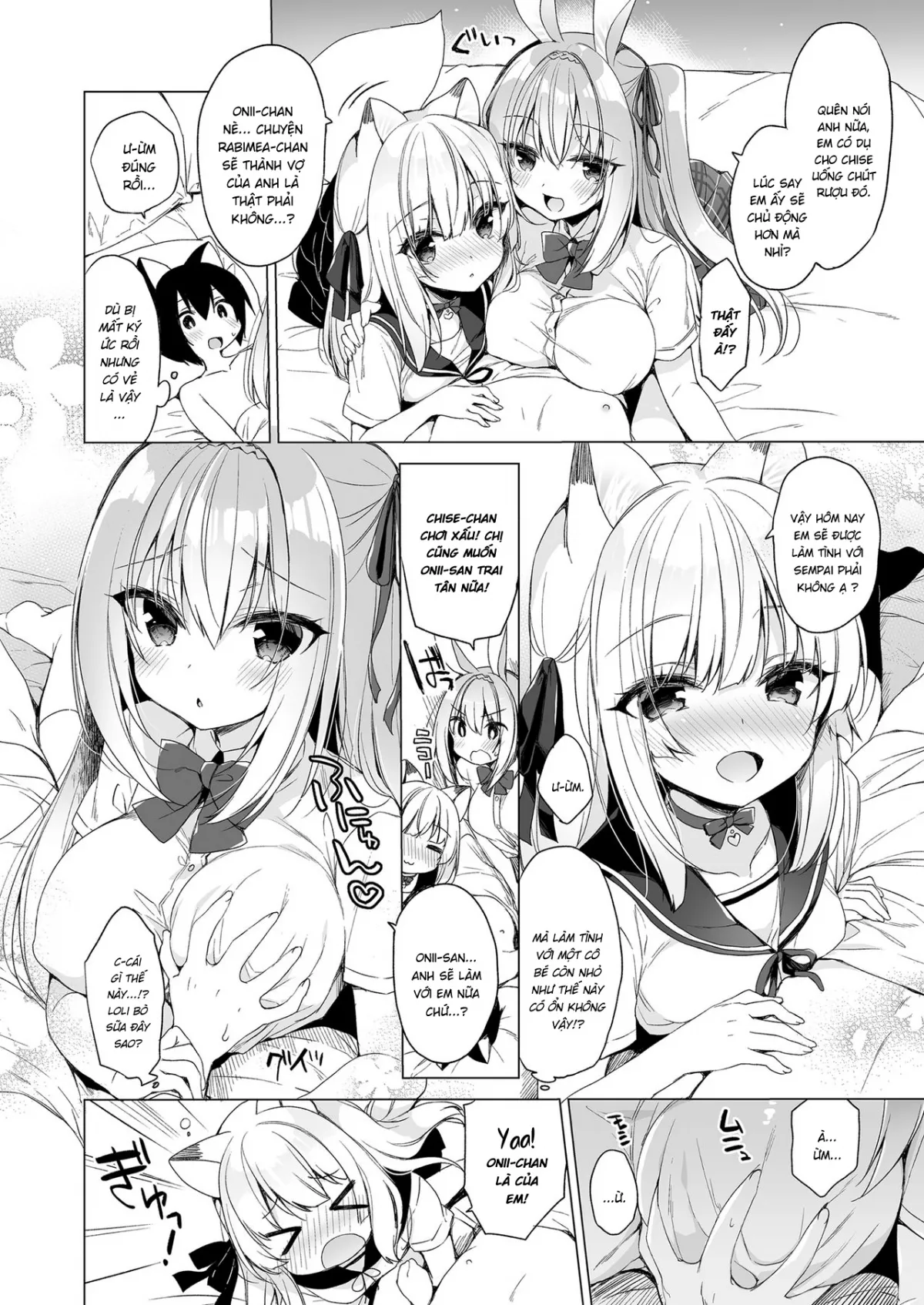 HentaiVN.net - Ảnh 6 - Chuyển Sinh Đến Thế Giới Lý Tưởng Của Tôi [Boku no Risou no Isekai Seikatsu, My Ideal Life In A Different World] - Ch. 8