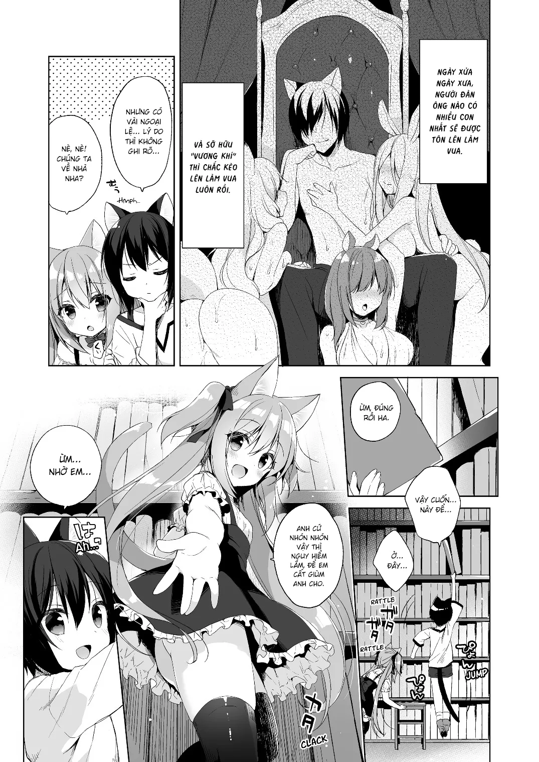 HentaiVN.net - Ảnh 4 - Chuyển Sinh Đến Thế Giới Lý Tưởng Của Tôi [Boku no Risou no Isekai Seikatsu, My Ideal Life In A Different World] - Ch. 2 [Bản Không Che]