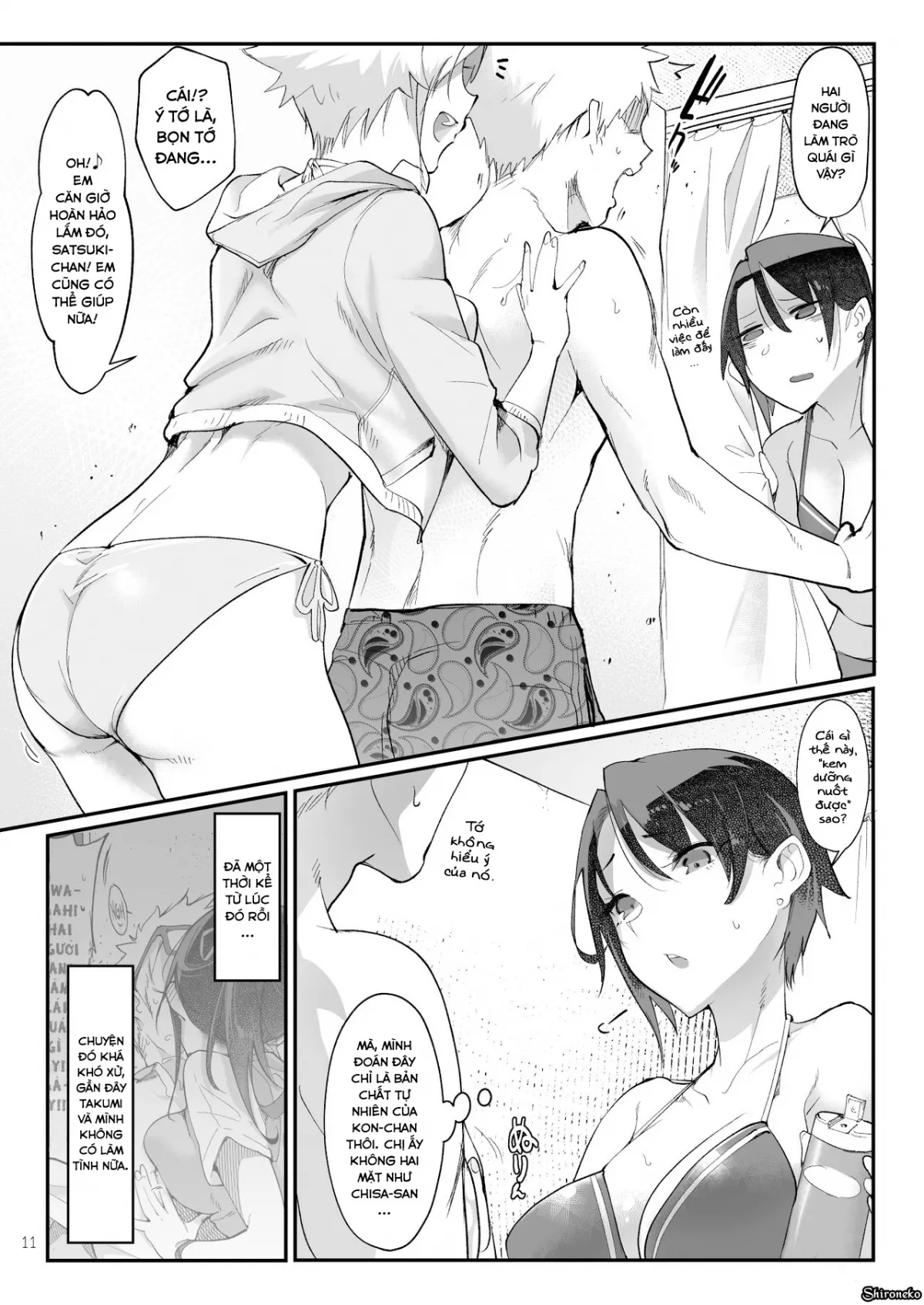 HentaiVN.net - Ảnh 12 - Mesudachi The Series [Mesudachi | Boyish Girl Friend; Mesu Dachi EX; MESU DACHI SUN; Mesu Dachi Four Itome no Deka Onna Senpai; Mesu Dachi Go!; Mesudachi To.; Mesudachisui | Sleeping Fuck-buddy] - Chap 3 - MESU DACHI SUN