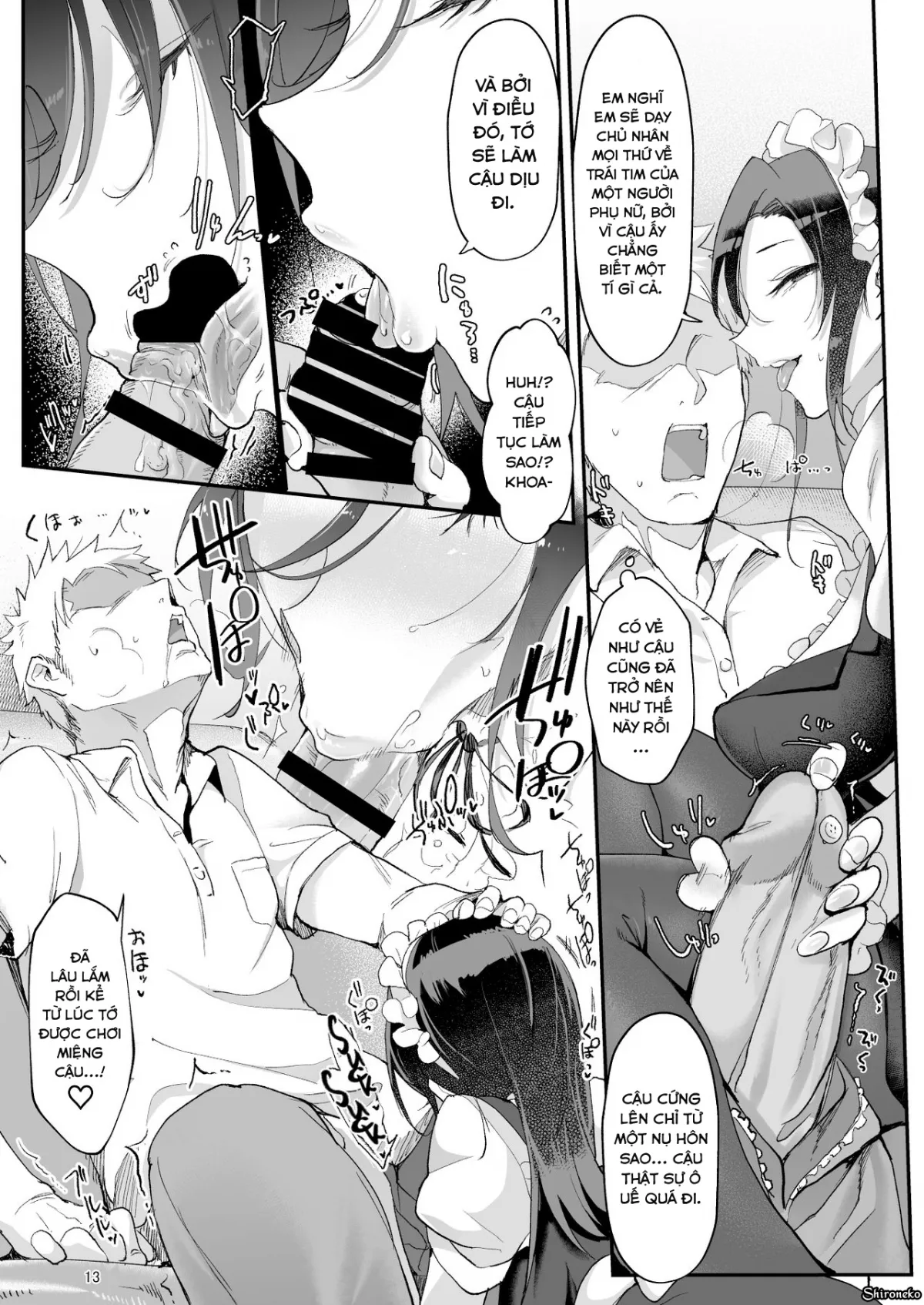 HentaiVN.net - Ảnh 14 - Mesudachi The Series [Mesudachi | Boyish Girl Friend; Mesu Dachi EX; MESU DACHI SUN; Mesu Dachi Four Itome no Deka Onna Senpai; Mesu Dachi Go!; Mesudachi To.; Mesudachisui | Sleeping Fuck-buddy] - Chap 4 - Mesu Dachi Four Itome no Deka Onna Senpai