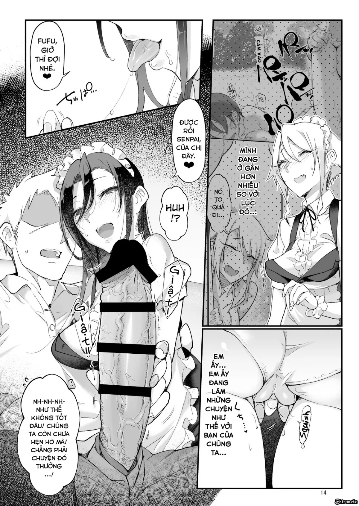 HentaiVN.net - Ảnh 15 - Mesudachi The Series [Mesudachi | Boyish Girl Friend; Mesu Dachi EX; MESU DACHI SUN; Mesu Dachi Four Itome no Deka Onna Senpai; Mesu Dachi Go!; Mesudachi To.; Mesudachisui | Sleeping Fuck-buddy] - Chap 4 - Mesu Dachi Four Itome no Deka Onna Senpai