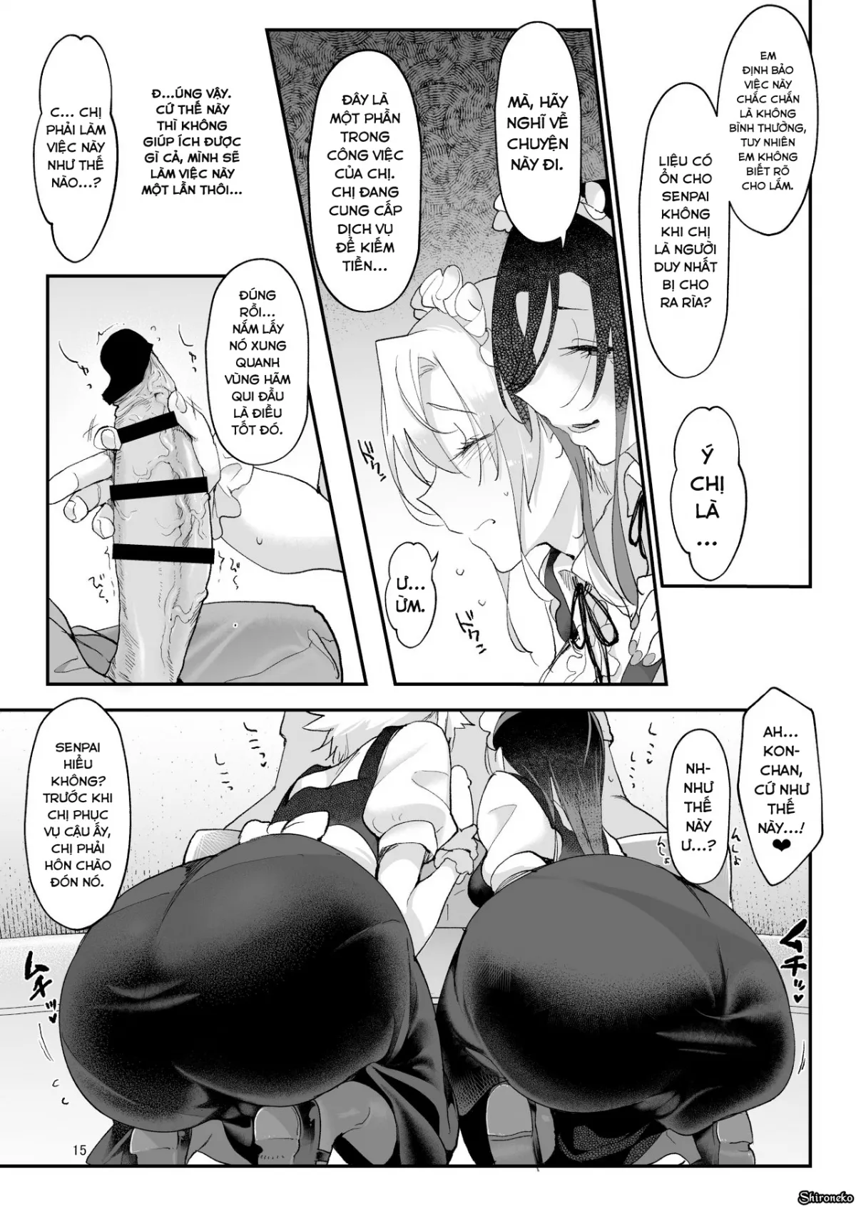HentaiVN.net - Ảnh 16 - Mesudachi The Series [Mesudachi | Boyish Girl Friend; Mesu Dachi EX; MESU DACHI SUN; Mesu Dachi Four Itome no Deka Onna Senpai; Mesu Dachi Go!; Mesudachi To.; Mesudachisui | Sleeping Fuck-buddy] - Chap 4 - Mesu Dachi Four Itome no Deka Onna Senpai