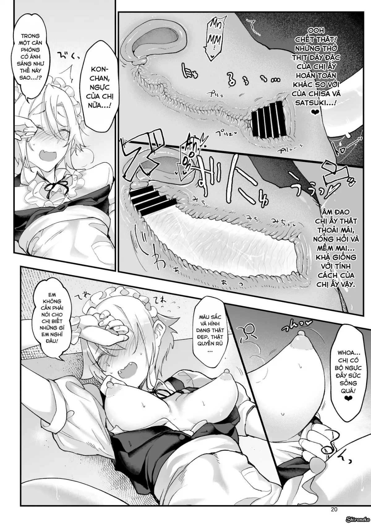 HentaiVN.net - Ảnh 21 - Mesudachi The Series [Mesudachi | Boyish Girl Friend; Mesu Dachi EX; MESU DACHI SUN; Mesu Dachi Four Itome no Deka Onna Senpai; Mesu Dachi Go!; Mesudachi To.; Mesudachisui | Sleeping Fuck-buddy] - Chap 4 - Mesu Dachi Four Itome no Deka Onna Senpai