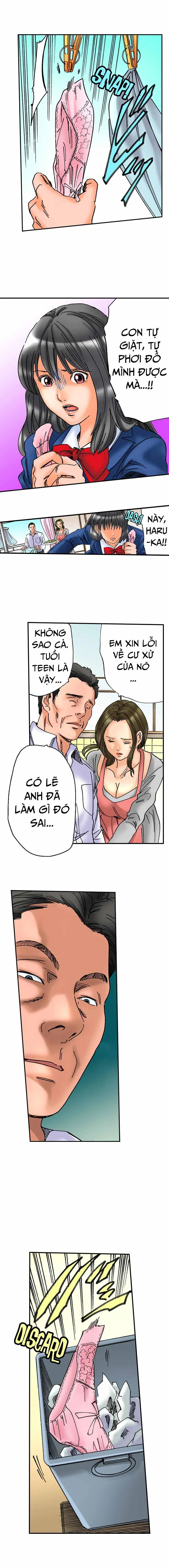 HentaiVN.net - Ảnh 3 - Tên cha dượng có mưu đồ với cô con gái. [step father aims his daughter] - Chap 3-4