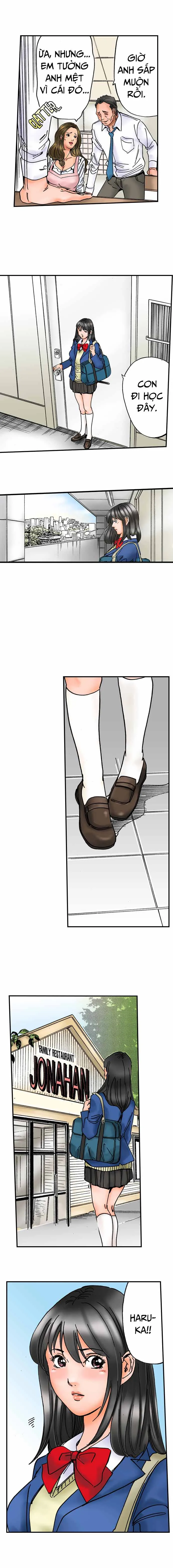 HentaiVN.net - Ảnh 9 - Tên cha dượng có mưu đồ với cô con gái. [step father aims his daughter] - Chap 5-6