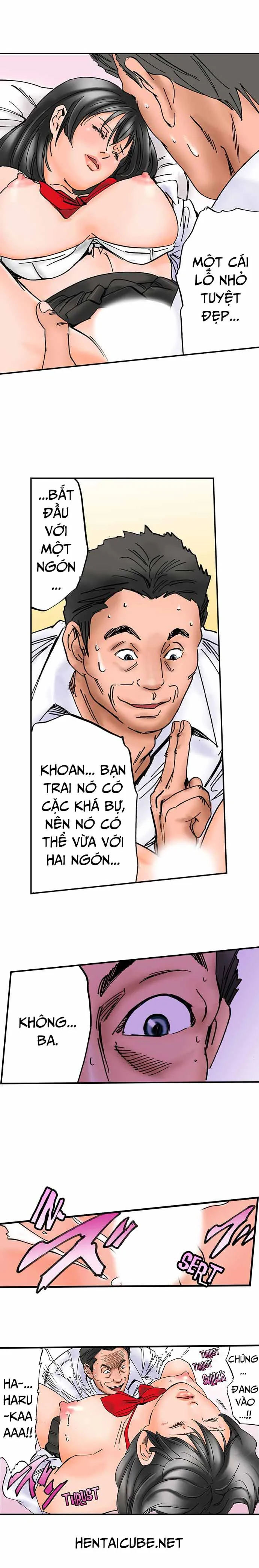 HentaiVN.net - Ảnh 22 - Tên cha dượng có mưu đồ với cô con gái. [step father aims his daughter] - Chap 5-6