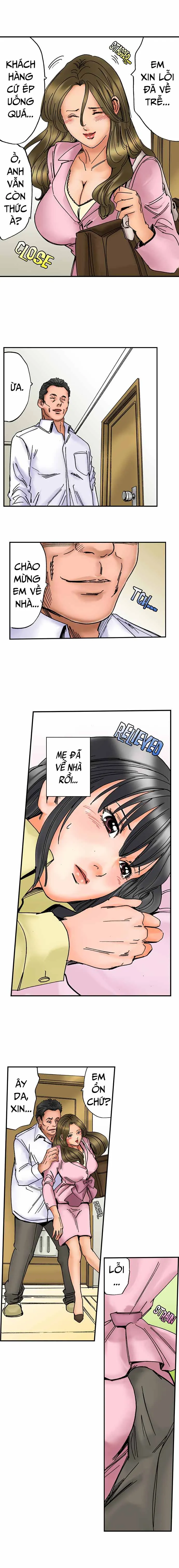HentaiVN.net - Ảnh 5 - Tên cha dượng có mưu đồ với cô con gái. [step father aims his daughter] - Chap 5-6