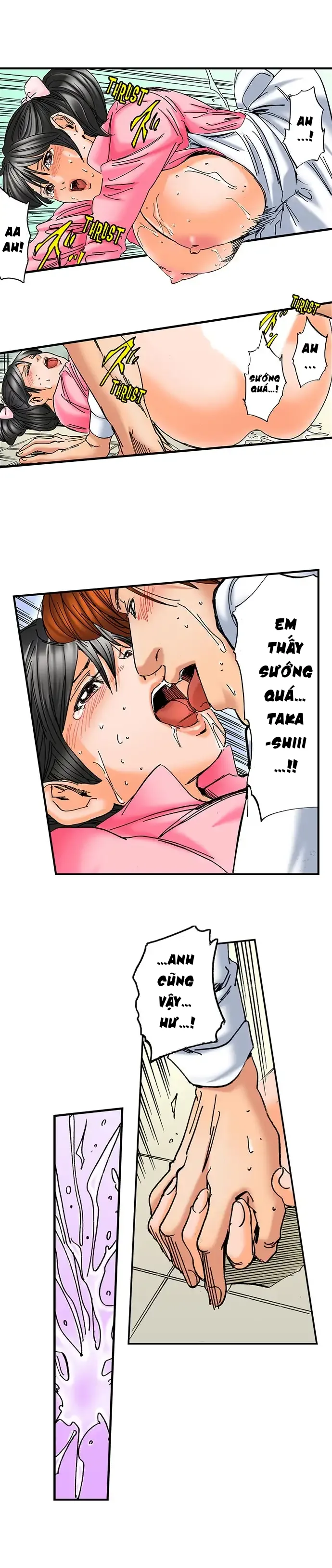 HentaiVN.net - Ảnh 11 - Tên cha dượng có mưu đồ với cô con gái. [step father aims his daughter] - Chap 9