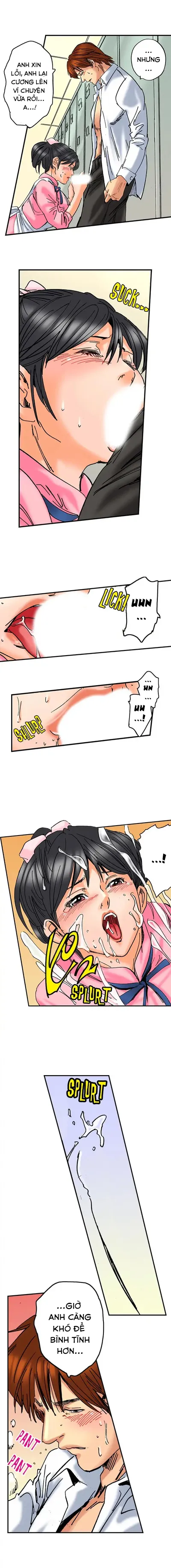 HentaiVN.net - Ảnh 9 - Tên cha dượng có mưu đồ với cô con gái. [step father aims his daughter] - Chap 9