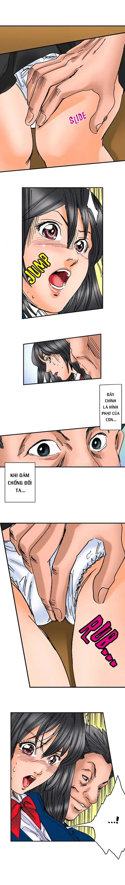 HentaiVN.net - Ảnh 9 - Tên cha dượng có mưu đồ với cô con gái. [step father aims his daughter] - Chap 10