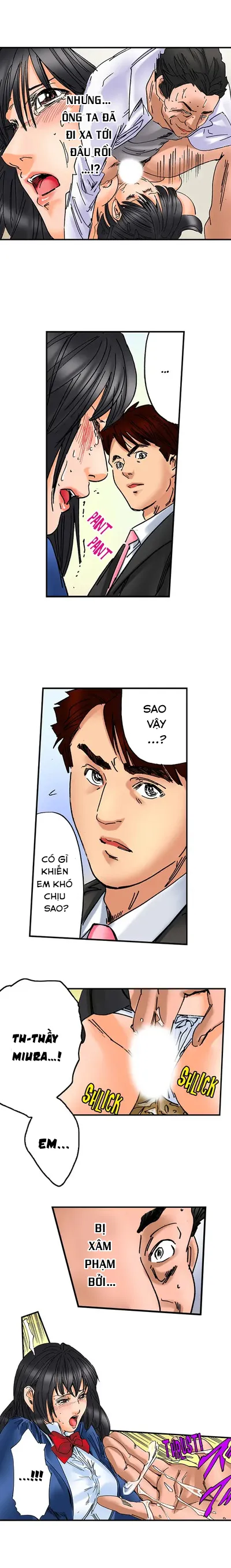 HentaiVN.net - Ảnh 11 - Tên cha dượng có mưu đồ với cô con gái. [step father aims his daughter] - Chap 10