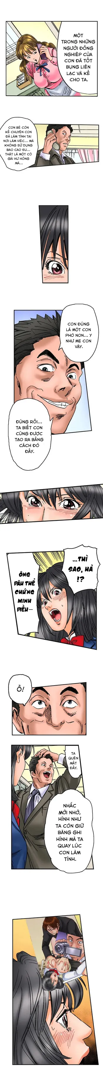 HentaiVN.net - Ảnh 7 - Tên cha dượng có mưu đồ với cô con gái. [step father aims his daughter] - Chap 10