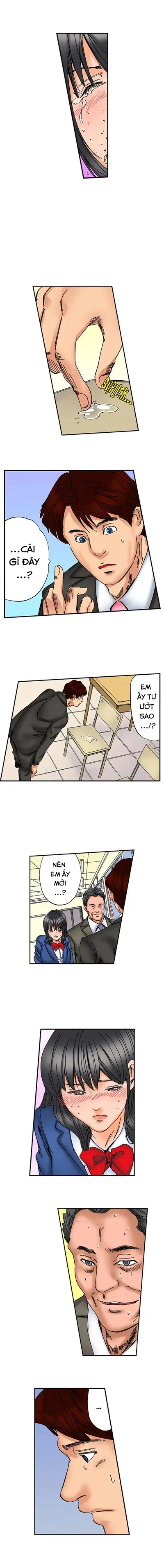 HentaiVN.net - Ảnh 10 - Tên cha dượng có mưu đồ với cô con gái. [step father aims his daughter] - Chap 11 : Bị hãm hiếp trong lớp học!!!