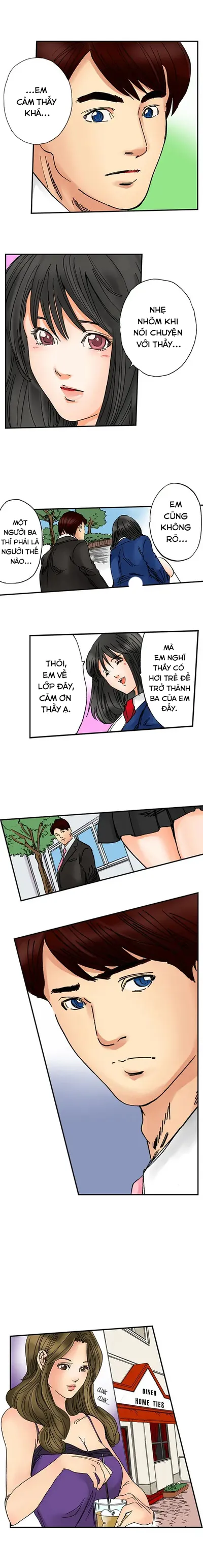 HentaiVN.net - Ảnh 9 - Tên cha dượng có mưu đồ với cô con gái. [step father aims his daughter] - Chap 12: Thầy Miura...