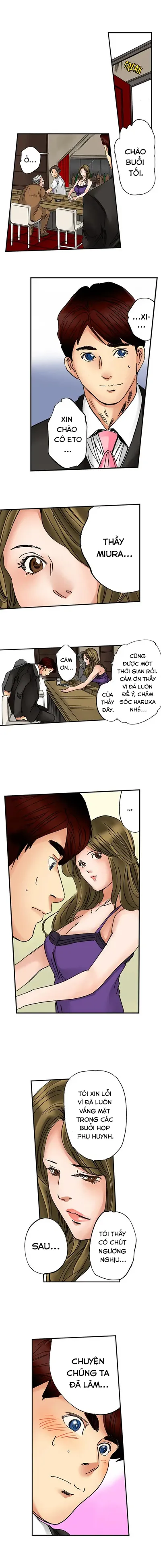 HentaiVN.net - Ảnh 10 - Tên cha dượng có mưu đồ với cô con gái. [step father aims his daughter] - Chap 12: Thầy Miura...