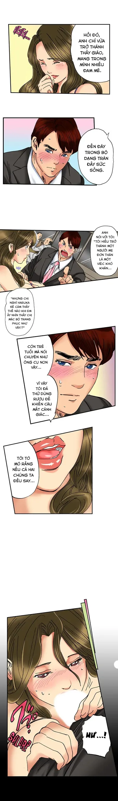 HentaiVN.net - Ảnh 11 - Tên cha dượng có mưu đồ với cô con gái. [step father aims his daughter] - Chap 12: Thầy Miura...
