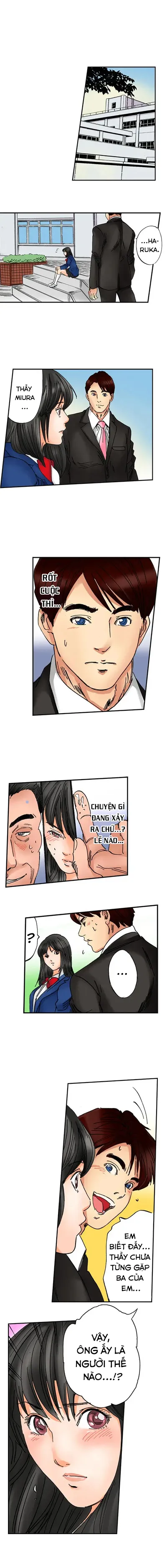HentaiVN.net - Ảnh 7 - Tên cha dượng có mưu đồ với cô con gái. [step father aims his daughter] - Chap 12: Thầy Miura...