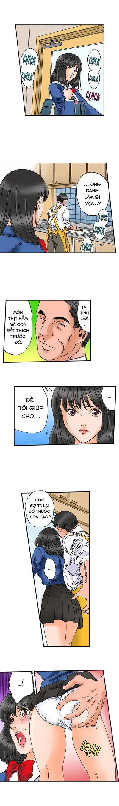 HentaiVN.net - Ảnh 10 - Tên cha dượng có mưu đồ với cô con gái. [step father aims his daughter] - Chap 13: Cuộc hội thoại