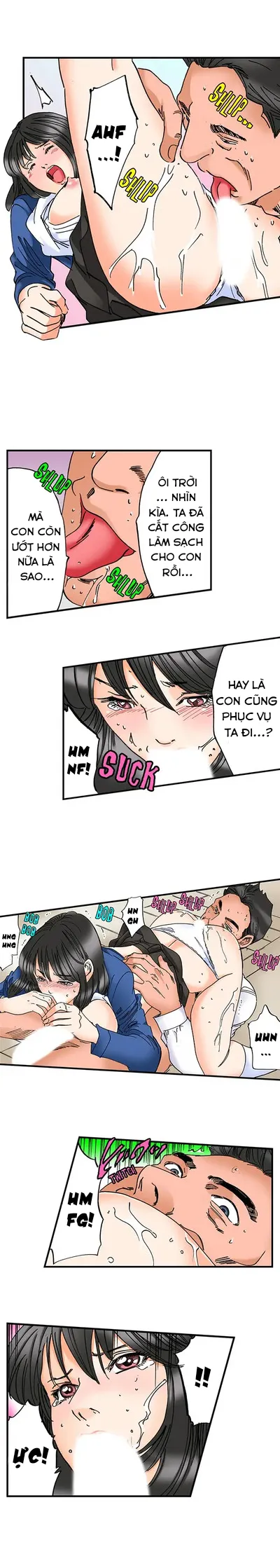HentaiVN.net - Ảnh 4 - Tên cha dượng có mưu đồ với cô con gái. [step father aims his daughter] - Chap 14: Chuyến viếng thăm bất ngờ...