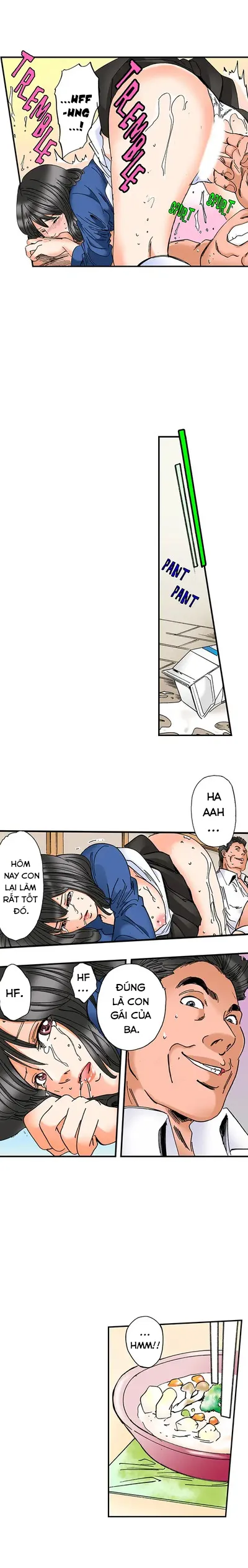 HentaiVN.net - Ảnh 5 - Tên cha dượng có mưu đồ với cô con gái. [step father aims his daughter] - Chap 14: Chuyến viếng thăm bất ngờ...