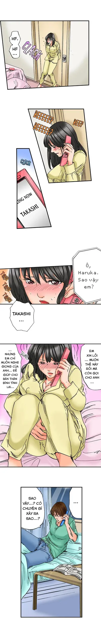 HentaiVN.net - Ảnh 8 - Tên cha dượng có mưu đồ với cô con gái. [step father aims his daughter] - Chap 14: Chuyến viếng thăm bất ngờ...