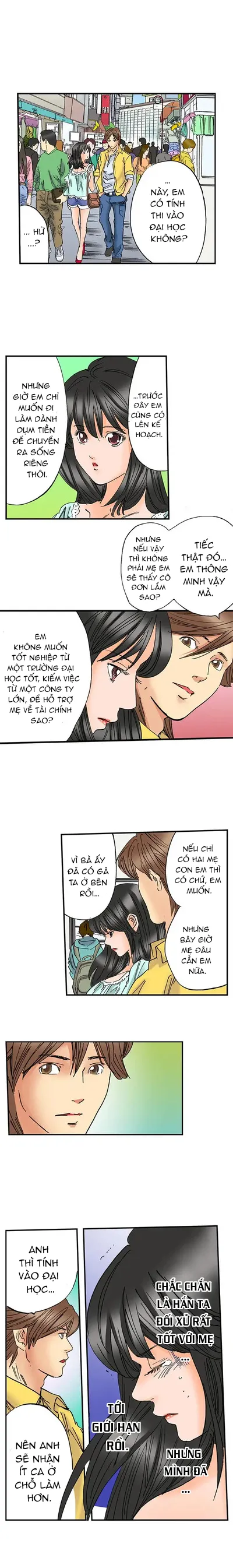 HentaiVN.net - Ảnh 6 - Tên cha dượng có mưu đồ với cô con gái. [step father aims his daughter] - Chap 15: Cha dượng tri đỏ dái kkk