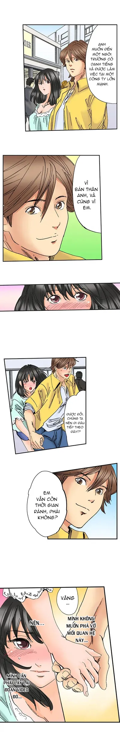 HentaiVN.net - Ảnh 7 - Tên cha dượng có mưu đồ với cô con gái. [step father aims his daughter] - Chap 15: Cha dượng tri đỏ dái kkk