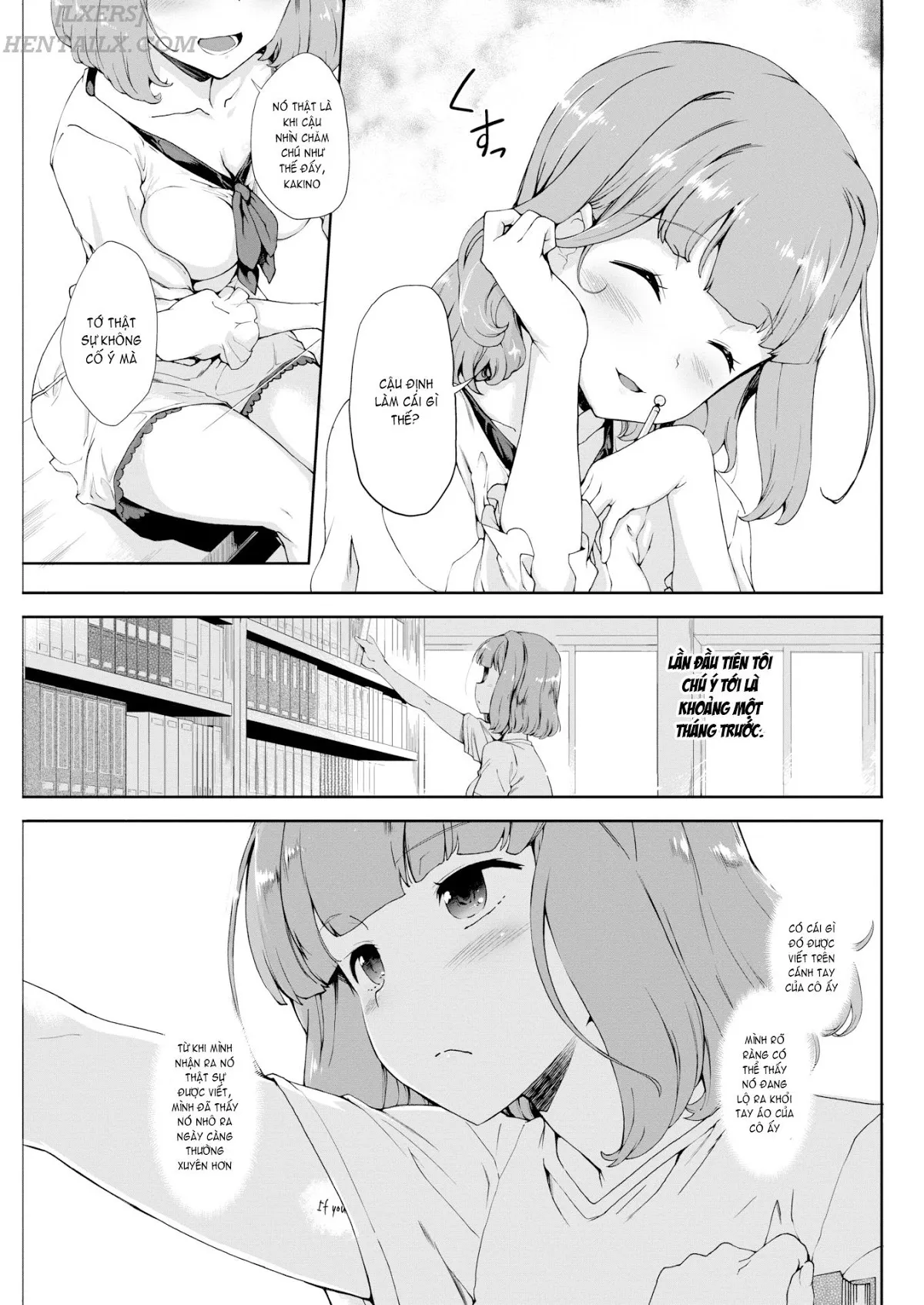HentaiVN.net - Ảnh 11 - Mienai Tokoro De (Trọn bộ) [Looking Forward To...; Being in Japan Makes Chris Naughty; Being Spoiled is Okay; Below the Surface; Sudden Girlfriend; Cherry Picking; Girlfriend Switch; Boyfriend Switch] - Chap 1: Looking Forward To...