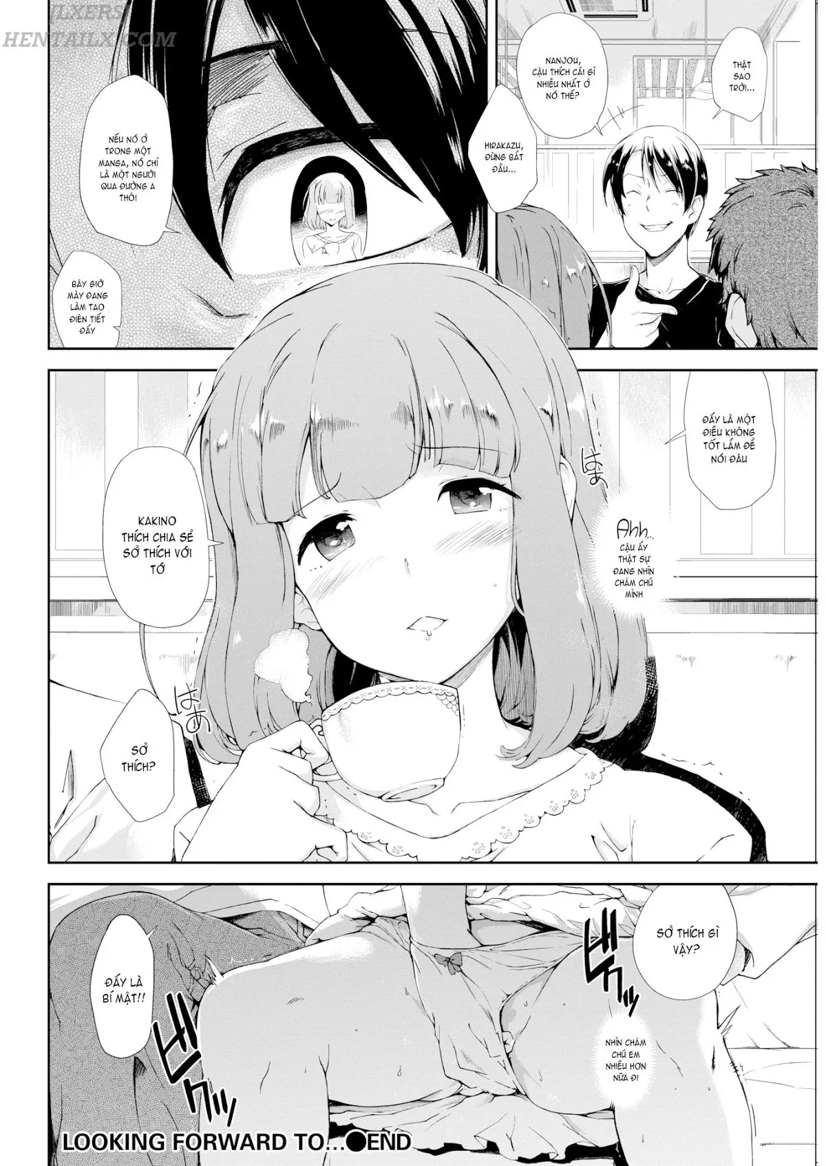 HentaiVN.net - Ảnh 28 - Mienai Tokoro De (Trọn bộ) [Looking Forward To...; Being in Japan Makes Chris Naughty; Being Spoiled is Okay; Below the Surface; Sudden Girlfriend; Cherry Picking; Girlfriend Switch; Boyfriend Switch] - Chap 1: Looking Forward To...