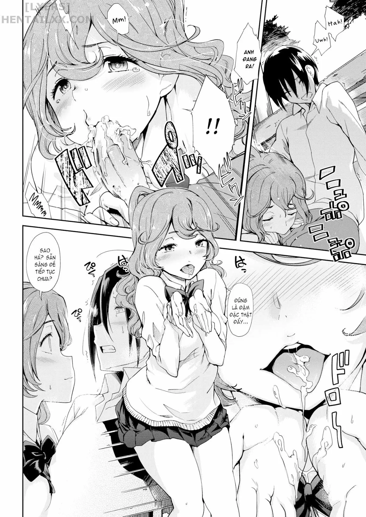 HentaiVN.net - Ảnh 13 - Mienai Tokoro De (Trọn bộ) [Looking Forward To...; Being in Japan Makes Chris Naughty; Being Spoiled is Okay; Below the Surface; Sudden Girlfriend; Cherry Picking; Girlfriend Switch; Boyfriend Switch] - Chap 6: Sudden Girlfriend
